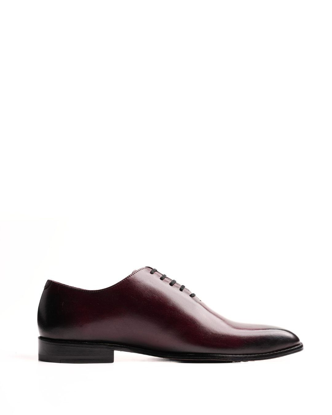 Whole Cut Oxford Shoe – Burgundy