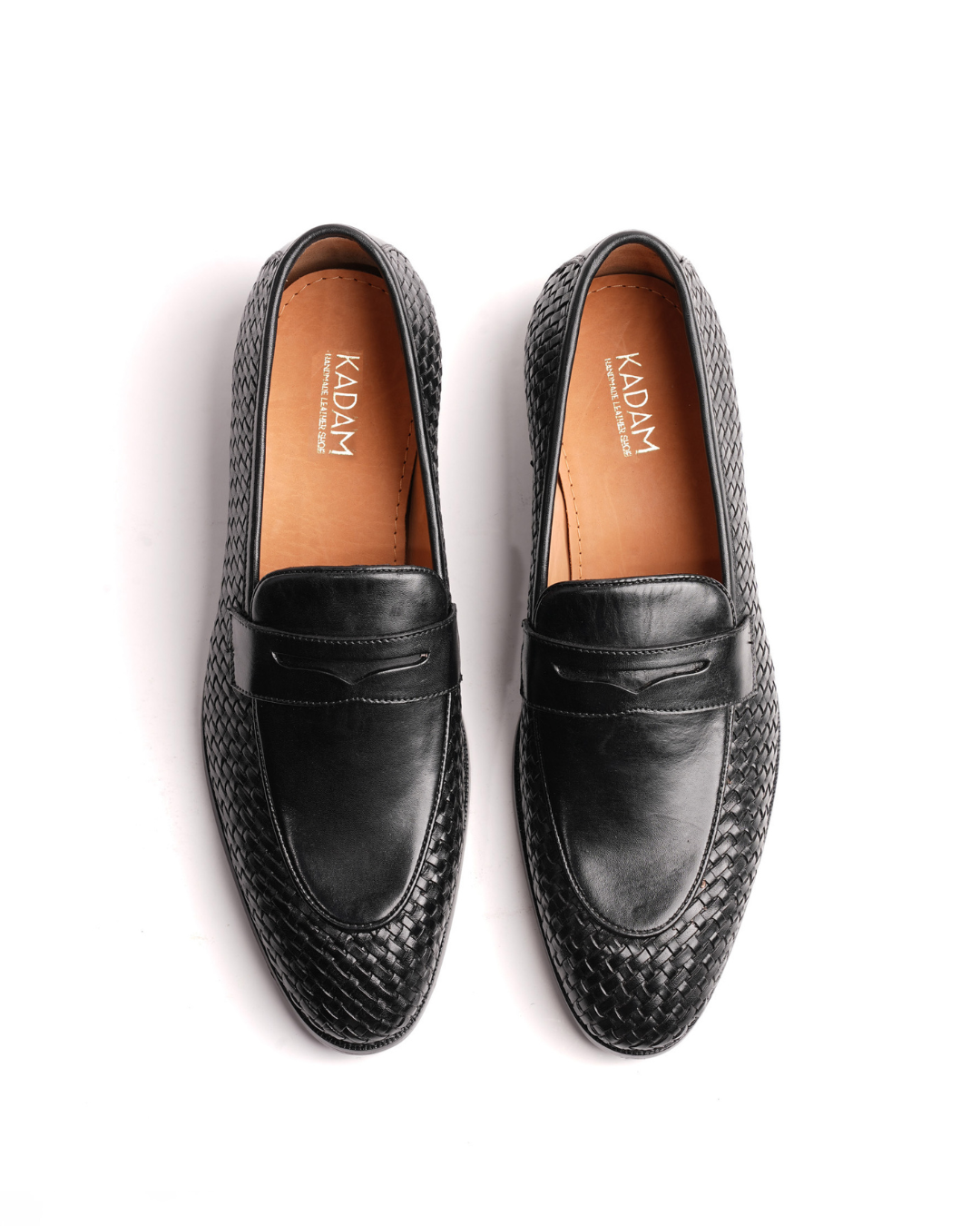 Hand-Woven Loafer – Black