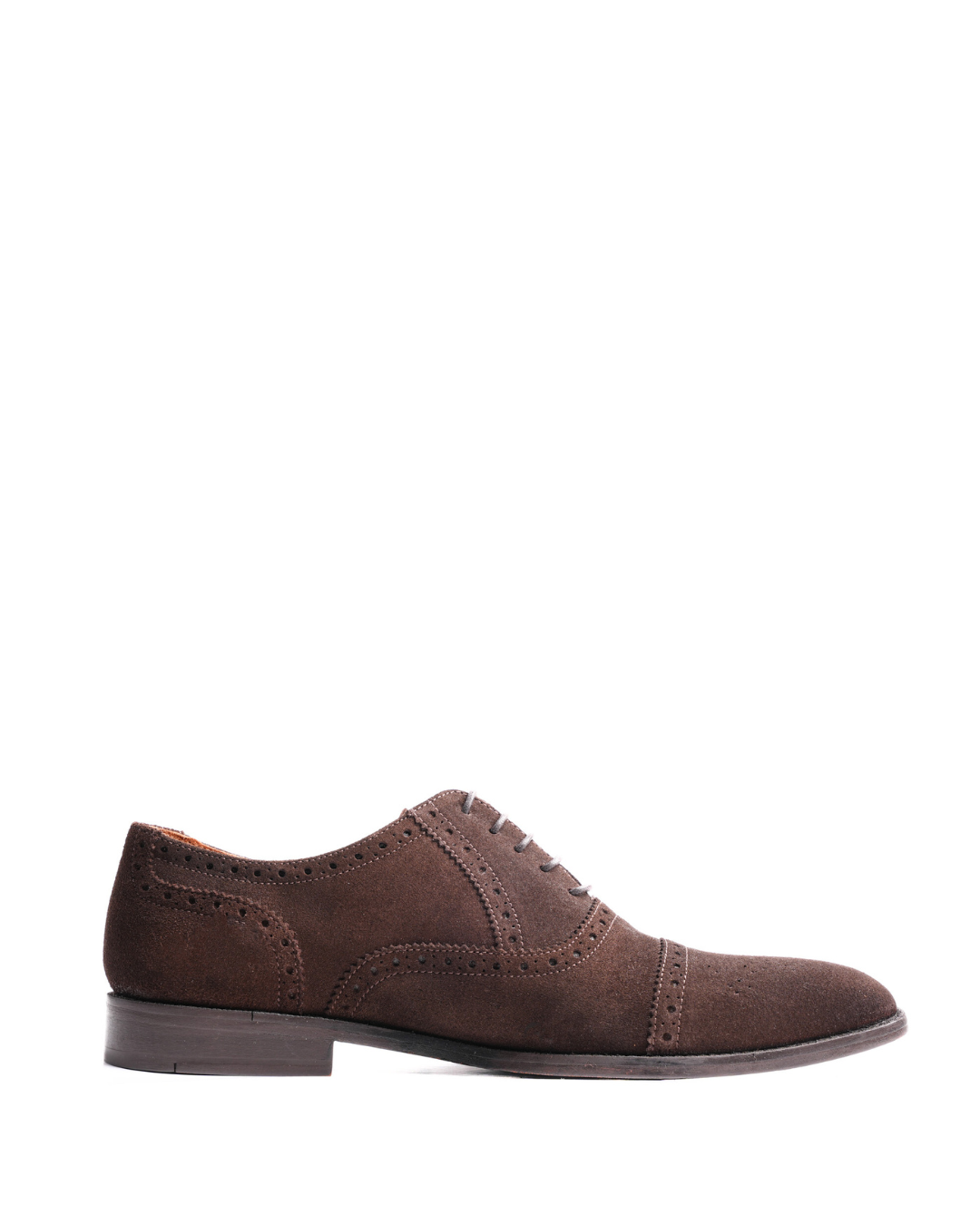 Classic Lux Suede Oxford Shoe – Brown